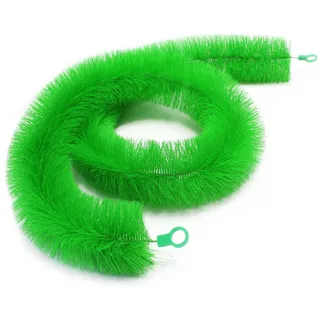 Wiltec Ablaichbürste 200 cm Ø 15 cm, Laichbürste aus grünem, sehr weichem Polypropylen, Laichhilfe für Koi und Teichfische