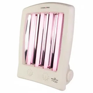 Heimsolarium für Gesicht und Dekolleté, 4 x 15 W, Kollagen-Bräunungslampe, pflegt und regeneriert die Haut, GB1004R KALORIK Bräunungslampe - Weiß