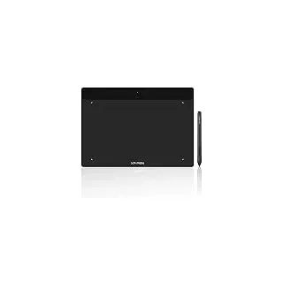 XP-Pen Deco Fun L Grafiktablett, 25,4 x 15,2 cm, mit passivem Eingabestift, 8192 Stufen und 60-Grad-Neigungen, kompatibel mit Mac Windows Chrome OS und Android, Schwarz