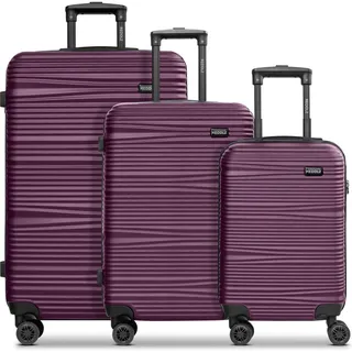 Redolz Essentials 16 Koffer-Set 3-tlg. rot/burgundy