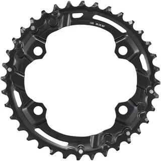 Shimano Deore Kettenblatt Mehrfarbig, 2 Fach