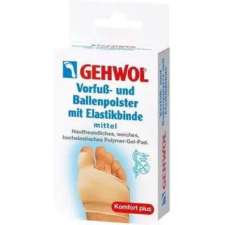 Eduard Gerlach GEHWOL Vorfuß-u. Ballenpolster mit Elastikbinde mi 1 st
