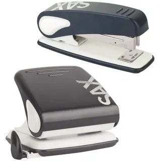 Sax design Locher und Heftgeräte Set Century Line schwarz