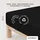 Baumwolle 90 x 190 - 100 x 220 cm off black