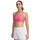 Armour Crossback Mid Bra Pink/Weiß S