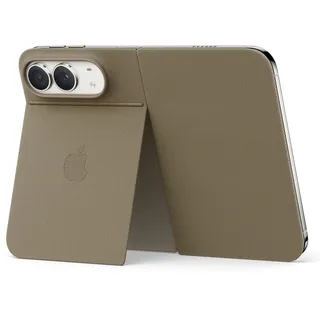Apple iPhone Duo Folio mit Standfuß Taupe