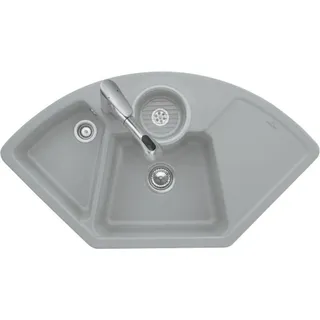 V&B Eckspüle Solo Eck Spülbecken, chromite CeramicPlus
