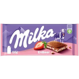 MILKA Erdbeer Schokolade 100,0 g