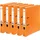 DIN A4 50 mm orange 5 St.
