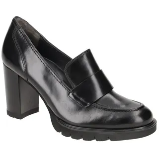 Paul Green 3784 Hochfrontpumps Leder Schwarz 40,5