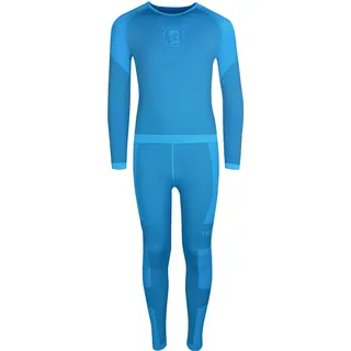 TROLLKIDS Hemsedal Baselayer Set Blau 140