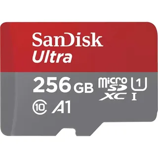 SanDisk Ultra microSDXC Speicherkarte für Chromebooks 256GB + SD Adapter