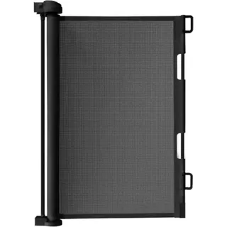 ruhhy Treppenschutzgitter 13-140 cm Schwarz