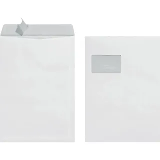 Herlitz Versandtasche C4 mit Fenster, 25 Stück