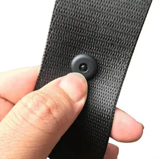 4 Paare Sicherheitsgurt-Knopper, Gurtstopper Auto, Robust und Langlebig Sicherheitsgurt Stopper Knopf für mehr Sicherheit und Komfort des Fahrzeugs