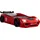Kinderbett TURBO V2 90 x 200 cm Holz rot