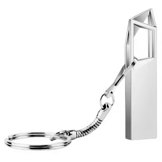 FeliSun USB-Flash-Laufwerk USB 3.0 Memory Stick USB Flash Drive Speicherstick USB Stick USB 3.0 USB-Stick Metall USB Externer Speicher mit Tragbar Mini-Schutztasche (Silber-128GB)