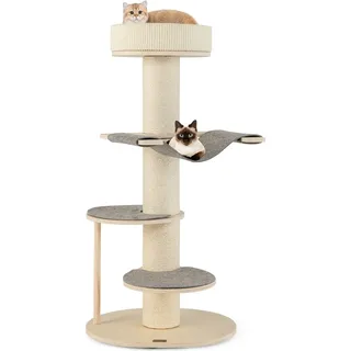 Costway Kratzbaum 120 cm grau