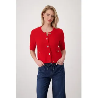 Monari Strickjacke rot L