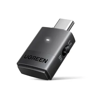 UGREEN LE Audio USB-C Bluetooth 6.0 Adapter Audioerlebnis mit geringer Latenz Dank 3 Bluetooth-Modi unterstützt den Eins-zu-Mehr-Übertragungsmodus für Computer und PS5-Spielkonsolen
