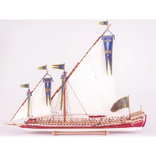 Krick Modellbausatz Krick Dusek Schiff La Real Galeere 16 Jh. 1:72 Holz Baukasten