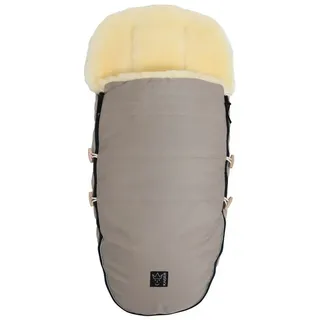 Kaiser 6544580 Lammfell Fußsack "LOVE THE NATURE" Farbe: angora