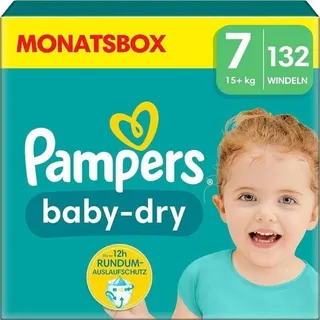 Pampers Baby-Dry Gr. 7 (15+ kg) 132 St.