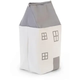 Childhome Spielzeugtasche Haus, Grau