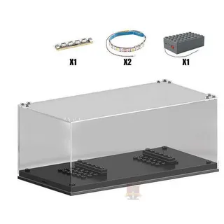 Mould King Mini-Auto-Vitrine mit LED-Licht 27000