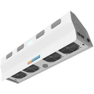 LTC - HOT-BOOSTER - Batteriebetriebener Wärmediffusor für Heizkörper - Effizient und sparsam - Die Lösung, die die warme Luft von Heizkörpern horizontal umleitet - Weiß
