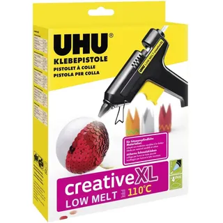 UHU Creative XL Low Melt 110°C, Heißklebepistole schwarz, 1 St.