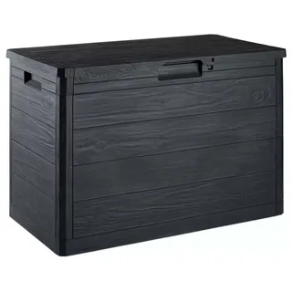 Plastmeccanica Kissenbox Woody 77,5 x 52,7 x 44,5 cm Anthrazit