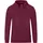 Kapuzensweat Organic maroon 140