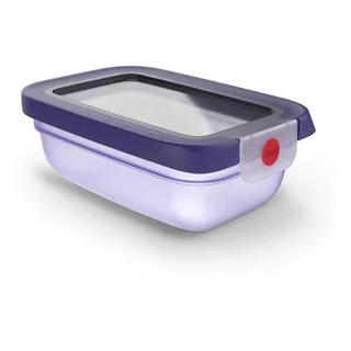 Emsa Frischhaltedose rechteckig lila 11,71 cm x 17,49 cm x 6,15 cm 0,5 l