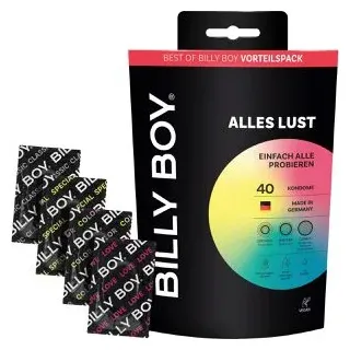 Billy Boy Kondome Alles Lust, Breite 52mm bis 56mm