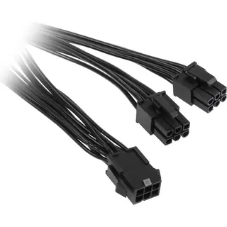 Kolink 01060 – Kolink Adapter 6-Pin-PCIe auf 2x 6-Pin-PCIe-Stecker, schwarz, 15