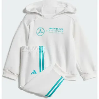 adidas Mercedes Amg Petronas F1 Team Dna Set White 2 / Semi Mint Rush 86