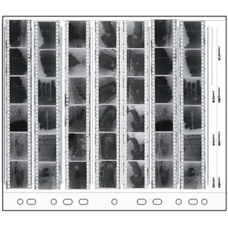 NOLOWY Archivspeicherblätter, 135 Negativseiten, 45, 120 Negativhüllen, Negativ-Ordner, Filmalbum