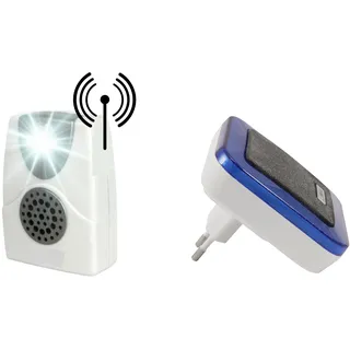 Maag Electronic TEL. Klingeltonverstärker Ringflash Klingelton 95 dB Rufton Blitzlicht per Funk