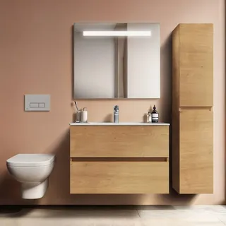 Ideal Standard Eurovit Plus Möbelwaschtisch 81,5 x 45 cm (R0574Y8)