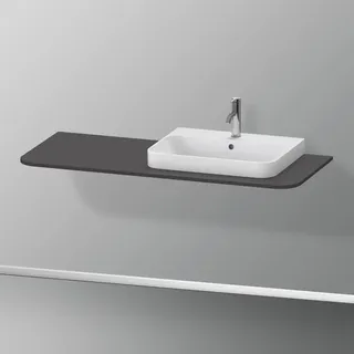 Duravit Happy D.2 Plus 130x55cm, m 1 AS, Beck. re, graph matt