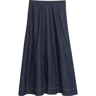 Comma, A-Linien-Rock Damen Blau 36