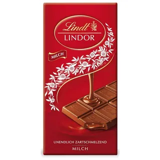 schokolade-tafel Lindor Milch unendlich Zartschmelzende Schokolade 100 g
