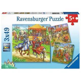 Ravensburger Ritterturnier im Mittelalter 3 X 49 Teile