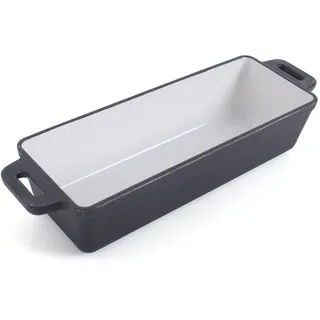 Echtwerk Gusseisen, Brotback‐/Auflauform ohne Deckel,
