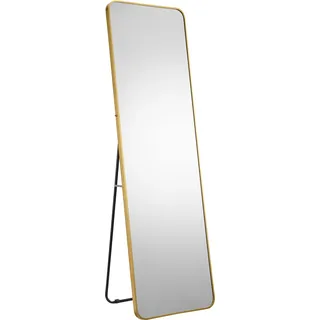 SalesFever Standspiegel 50 x 160 cm Gold