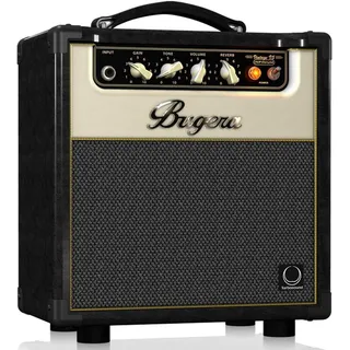 Bugera V5 INFINIUM 5-Watt Class-A Röhrenverstärker Combo mit INFINIUM Tube Life Multiplier, Original Turbosound Speaker, Reverb und Power Attenuator