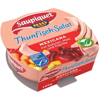 Saupiquet D GmbH Saupiquet Thunfisch-Salat Mexicana 160g,