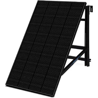 SUNSHARE RAY 200W Full Black Solarmodul inkl. Passender-Balkonhalterung – TopCon N-Typ – 25% Wirkungsgrad – Plug & Play – Für Balkonkraftwerk