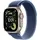GPS + Cellular 49 mm Titangehäuse Natur Trail Loop Blau/Hellblau S/M